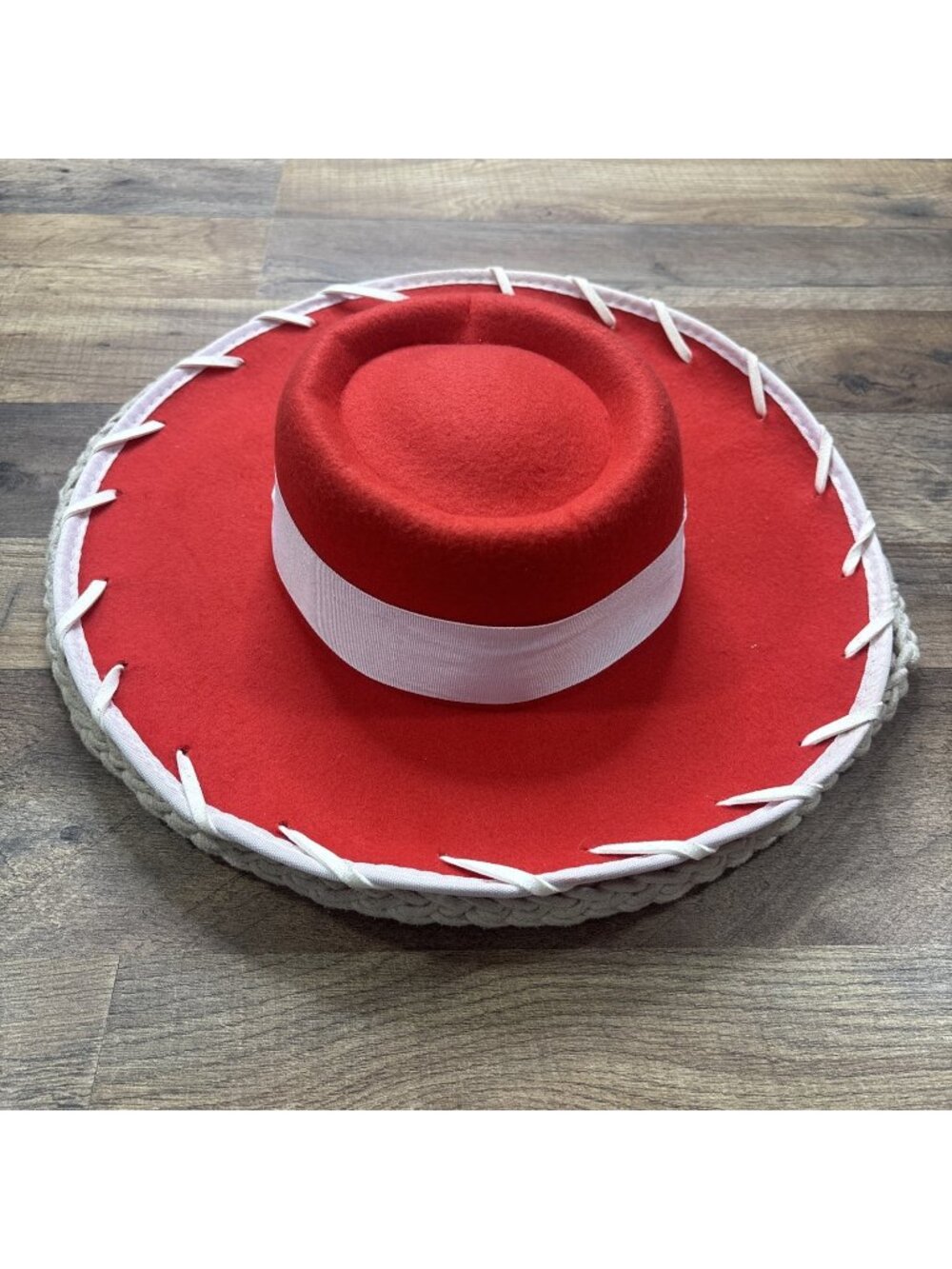 Disney Pixar Toy Story Jessie Cowgirl Red Felt Hat Youth One Size